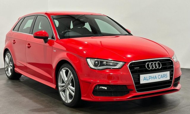 2013 63 Audi A3 2.0 SPORTBACK TDI QUATTRO S LINE 5d AUTO 182 BHP