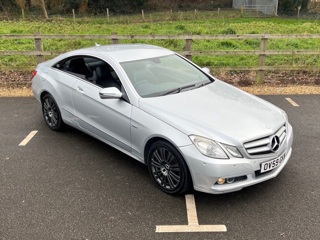 USED 2009 59 MERCEDES-BENZ E-CLASS E350 CDI BLUEEFFICIENCY SE // 2d // 3.0 231 BHP // px swap 