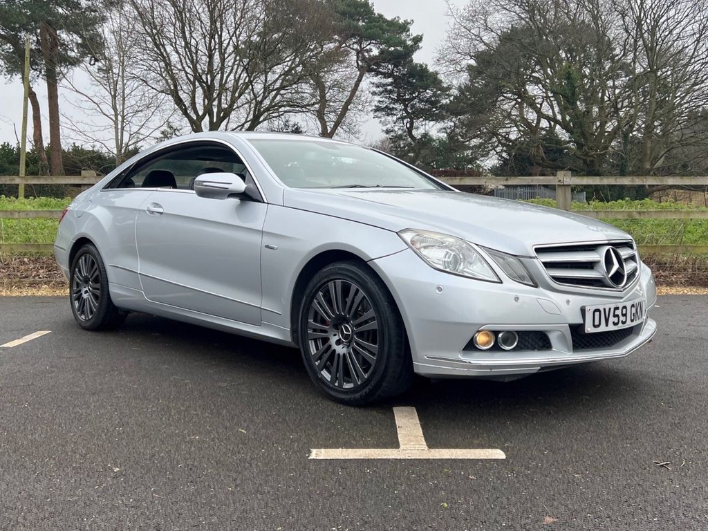USED 2009 59 MERCEDES-BENZ E-CLASS E350 CDI BLUEEFFICIENCY SE // 2d // 3.0 231 BHP // px swap 