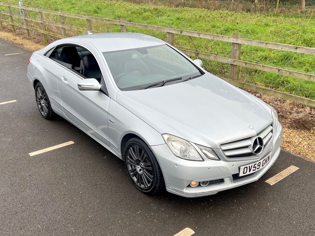 USED 2009 59 MERCEDES-BENZ E-CLASS E350 CDI BLUEEFFICIENCY SE // 2d // 3.0 231 BHP // px swap 