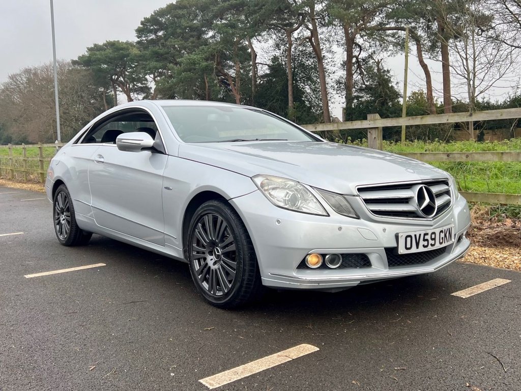 USED 2009 59 MERCEDES-BENZ E-CLASS E350 CDI BLUEEFFICIENCY SE // 2d // 3.0 231 BHP // px swap 