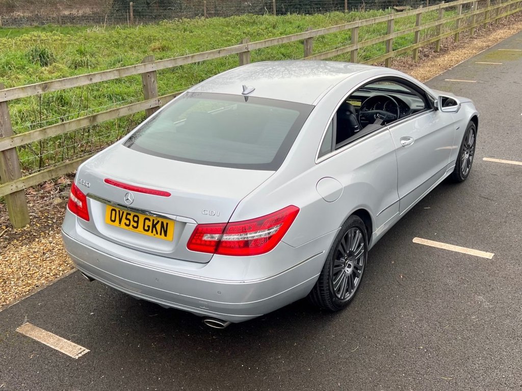 USED 2009 59 MERCEDES-BENZ E-CLASS E350 CDI BLUEEFFICIENCY SE // 2d // 3.0 231 BHP // px swap 
