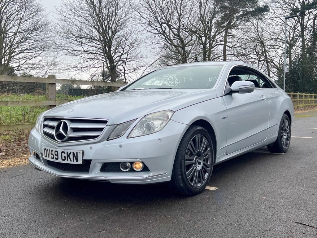 USED 2009 59 MERCEDES-BENZ E-CLASS E350 CDI BLUEEFFICIENCY SE // 2d // 3.0 231 BHP // px swap 
