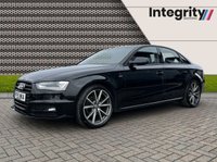 USED 2015 15 AUDI A4 2.0 TDI QUATTRO BLACK EDITION PLUS 4d 174 BHP BLUETOOTH HANDSFREE - DAB RADIO - 19" ALLOYS - AUDI MUSIC INTERFACE - SPORT SUSPENSION