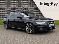 USED 2015 15 AUDI A4 2.0 TDI QUATTRO BLACK EDITION PLUS 4d 174 BHP BLUETOOTH HANDSFREE - DAB RADIO - 19" ALLOYS - AUDI MUSIC INTERFACE - SPORT SUSPENSION