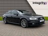 USED 2015 15 AUDI A4 2.0 TDI QUATTRO BLACK EDITION PLUS 4d 174 BHP BLUETOOTH HANDSFREE - DAB RADIO - 19" ALLOYS - AUDI MUSIC INTERFACE - SPORT SUSPENSION