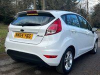 USED 2014 64 FORD FIESTA 1.2 ZETEC 5d 81 BHP 