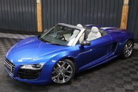 USED 2011 11 AUDI R8 5.2 SPYDER V10 QUATTRO 2d 519 BHP STUNNING MANUAL V10, CARBON INTERIOR, B&O, 12 MONTH WARRANTY