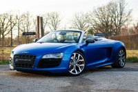 USED 2011 11 AUDI R8 5.2 SPYDER V10 QUATTRO 2d 519 BHP STUNNING MANUAL V10, CARBON INTERIOR, B&O, 12 MONTH WARRANTY