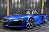 USED 2011 11 AUDI R8 5.2 SPYDER V10 QUATTRO 2d 519 BHP STUNNING MANUAL V10, CARBON INTERIOR, B&O, 12 MONTH WARRANTY