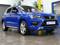 USED 2020 20 SEAT ATECA 2.0 TDI 4DRIVE FR DSG 5d 188 BHP 4WD SAT NAV PART LEATHER PARKING SENSORS 1 OWNER 6 MONTHS GOLD WARRANTY