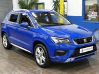 USED 2020 20 SEAT ATECA 2.0 TDI 4DRIVE FR DSG 5d 188 BHP 4WD SAT NAV PART LEATHER PARKING SENSORS 1 OWNER 6 MONTHS GOLD WARRANTY