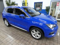 USED 2020 20 SEAT ATECA 2.0 TDI 4DRIVE FR DSG 5d 188 BHP 4WD SAT NAV PART LEATHER PARKING SENSORS 1 OWNER 6 MONTHS GOLD WARRANTY