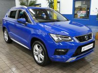 USED 2020 20 SEAT ATECA 2.0 TDI 4DRIVE FR DSG 5d 188 BHP 4WD SAT NAV PART LEATHER PARKING SENSORS 1 OWNER 6 MONTHS GOLD WARRANTY