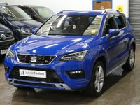 USED 2020 20 SEAT ATECA 2.0 TDI 4DRIVE FR DSG 5d 188 BHP 4WD SAT NAV PART LEATHER PARKING SENSORS 1 OWNER 6 MONTHS GOLD WARRANTY