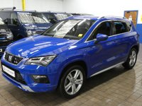 USED 2020 20 SEAT ATECA 2.0 TDI 4DRIVE FR DSG 5d 188 BHP 4WD SAT NAV PART LEATHER PARKING SENSORS 1 OWNER 6 MONTHS GOLD WARRANTY