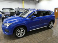 USED 2020 20 SEAT ATECA 2.0 TDI 4DRIVE FR DSG 5d 188 BHP 4WD SAT NAV PART LEATHER PARKING SENSORS 1 OWNER 6 MONTHS GOLD WARRANTY