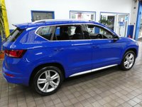 USED 2020 20 SEAT ATECA 2.0 TDI 4DRIVE FR DSG 5d 188 BHP 4WD SAT NAV PART LEATHER PARKING SENSORS 1 OWNER 6 MONTHS GOLD WARRANTY
