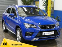 USED 2020 20 SEAT ATECA 2.0 TDI 4DRIVE FR DSG 5d 188 BHP 4WD SAT NAV PART LEATHER PARKING SENSORS 1 OWNER 6 MONTHS GOLD WARRANTY