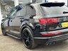 USED 2018 18 AUDI SQ7 4.0 TDI QUATTRO BLACK PACK 429 BHP OPEN PAN ROOF SAT NAV CAMERA SIDE STEPS 22