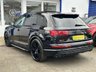 USED 2018 18 AUDI SQ7 4.0 TDI QUATTRO BLACK PACK 429 BHP OPEN PAN ROOF SAT NAV CAMERA SIDE STEPS 22