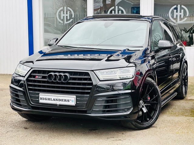2018 18 Audi Sq7 4.0 TDI QUATTRO BLACK PACK 429 BHP OPEN PAN ROOF SAT NAV CAMERA SIDE STEPS 22