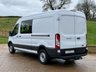 USED 2016 16 FORD TRANSIT 2.2 350 L3H2 DCB P/V 123 BHP FACTORY LWB 7 SEATS WITH AC.