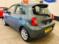 USED 2017 17 NISSAN MICRA 1.2 ACENTA 5 DOOR 79 BHP &pound;35 ROAD TAX