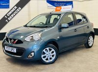 USED 2017 17 NISSAN MICRA 1.2 ACENTA 5 DOOR 79 BHP &pound;35 ROAD TAX