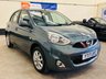 USED 2017 17 NISSAN MICRA 1.2 ACENTA 5 DOOR 79 BHP &pound;35 ROAD TAX