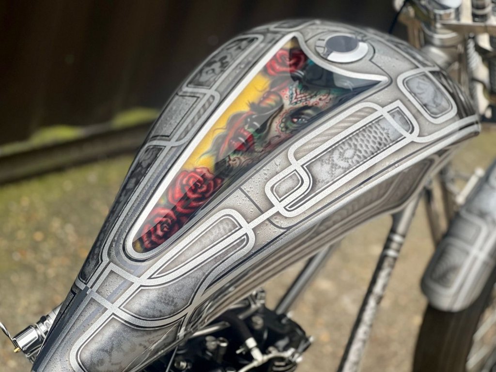 USED 1980 TRIUMPH T 120 // Custom Hard Tail Chopper // 744cc // px swap 