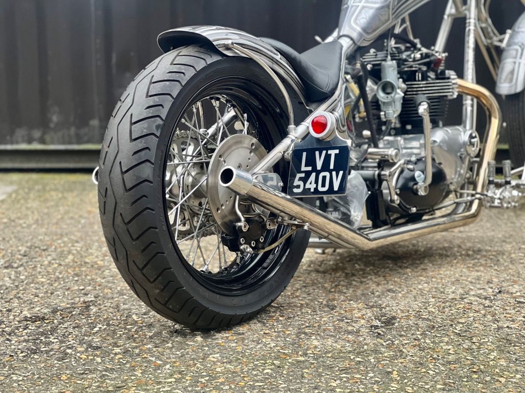 USED 1980 TRIUMPH T 120 // Custom Hard Tail Chopper // 744cc // px swap 