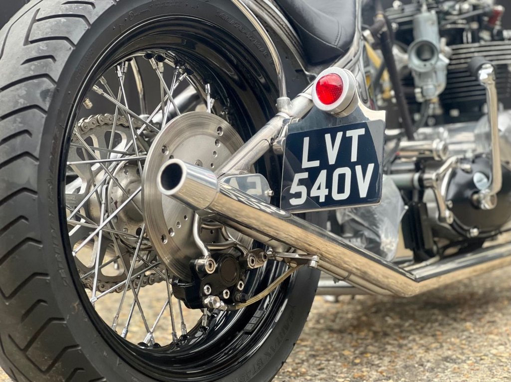USED 1980 TRIUMPH T 120 // Custom Hard Tail Chopper // 744cc // px swap 