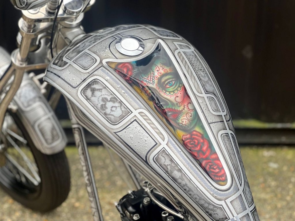 USED 1980 TRIUMPH T 120 // Custom Hard Tail Chopper // 744cc // px swap 