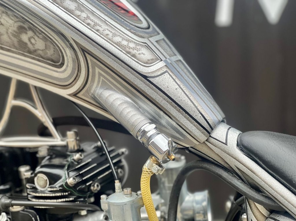 USED 1980 TRIUMPH T 120 // Custom Hard Tail Chopper // 744cc // px swap 