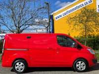 USED 2018 18 FORD TRANSIT CUSTOM 2.0 290 LIMITED LR P/V 129 BHP L1 H1 SWB LOW ROOF TWIN SIDE DOORS
