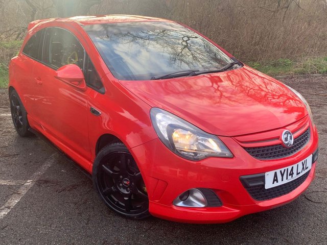 2014 14 VAUXHALL CORSA 1.6 VXR 3d 189 BHP RECARO SEATS