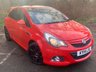 USED 2014 14 VAUXHALL CORSA 1.6 VXR 3d 189 BHP RECARO SEATS