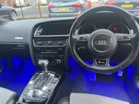 USED 2014 14 AUDI A5 3.0 TDI QUATTRO BLACK EDITION 2d 245 BHP FULL MAIN DEALER HISTORY, 2 KEYS, BOOK PACK, FRESH SERVICE + 12M MOT WIHTIN THE SALES PRICE