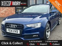 USED 2014 14 AUDI A5 3.0 TDI QUATTRO BLACK EDITION 2d 245 BHP FULL MAIN DEALER HISTORY, 2 KEYS, BOOK PACK, FRESH SERVICE + 12M MOT WIHTIN THE SALES PRICE