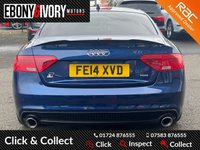 USED 2014 14 AUDI A5 3.0 TDI QUATTRO BLACK EDITION 2d 245 BHP FULL MAIN DEALER HISTORY, 2 KEYS, BOOK PACK, FRESH SERVICE + 12M MOT WIHTIN THE SALES PRICE