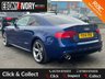 USED 2014 14 AUDI A5 3.0 TDI QUATTRO BLACK EDITION 2d 245 BHP FULL MAIN DEALER HISTORY, 2 KEYS, BOOK PACK, FRESH SERVICE + 12M MOT WIHTIN THE SALES PRICE