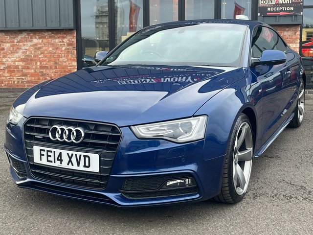 2014 14 Audi A5 3.0 TDI QUATTRO BLACK EDITION 2d 245 BHP