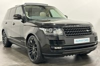 USED 2015 15 LAND ROVER RANGE ROVER 3.0 TDV6 AUTOBIOGRAPHY 5d 255 BHP 1 Owner, Complete Service Record, Cam Belts Changed , Santorini Black, Cream Leather, Panoramic Electric Roof,