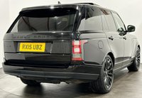 USED 2015 15 LAND ROVER RANGE ROVER 3.0 TDV6 AUTOBIOGRAPHY 5d 255 BHP 1 Owner, Complete Service Record, Cam Belts Changed , Santorini Black, Cream Leather, Panoramic Electric Roof,