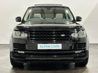 USED 2015 15 LAND ROVER RANGE ROVER 3.0 TDV6 AUTOBIOGRAPHY 5d 255 BHP 1 Owner, Complete Service Record, Cam Belts Changed , Santorini Black, Cream Leather, Panoramic Electric Roof,