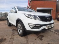 USED 2015 65 KIA SPORTAGE 1.7 CRDI 2 ISG 5d 114 BHP Ultra low mileage only 30678 Miles