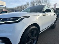 USED 2018 18 LAND ROVER RANGE ROVER VELAR 2.0 R-DYNAMIC S 5d 177 BHP A REAL SUPERSTAR+STUNNING METALLIC WHITE PAINT+ONLY 1 FORMER KEEPER+SERVICE HISTORY+HEATED SEATS+CRUISE CONTROL+PARKING CAMERAS+FULL LEATHER INTERIOR+SATELLITE NAVIGATION+PARK ASSIST+CLIMATE CONTROL+19 INCH ALLOY WHEELS+BLUETOOTH+COST NEW &pound;52585 MAKING THIS CAR OUTSTANDING VALUE AT OUR LOW PRICE+FULL RANGE OF FINANCE OPTIONS AVAILABLE+READY TO DRIVE AWAY TODAY+THIS IS A VEHICLE YOU DONT WANT TO MISS!!!!!!!!!!!!!!!!!!!!!!