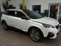 USED 2020 70 PEUGEOT 5008 1.6 PURETECH S/S GT LINE PREMIUM 5d 179 BHP 7 SEATS SAT NAV SUNROOF REAR CAMERA PART LEATHER INTERIOR PARKING SENSORS 1 OWNER SERVICE HISTORY 6 MONTHS GOLD WARRANTY