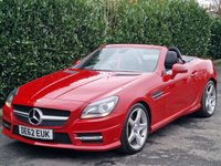 USED 2012 62 MERCEDES-BENZ SLK SLK 200 AMG SPORT 1.8 BLUEEFFICIENCY 2d 184 BHP MERCEDES SPECIALIST